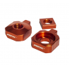 Bucșă bloc pentru axa spate RFX Pro Rear Axle Adjuster Blocks - Orange KTM 65SX 16-25