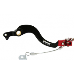 Manetă frână spate RFX Pro FT Rear Brake Pedal - Black/Red CRF 300L 21-24 Manetă frână spate RFX Pro FT Rear Brake Pedal - Black/Red CRF 300L 21-24
