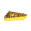 Vârf de schimb pentru maneta de frână  RFX Pro Replacement CNC Solid Rear Brake Lever Tip (Yellow) thumb