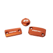 Kit capaci RFX Pro Reservoir Cap Kit (Portocalie) - KTM SX/SXF (Frână Brembo și Ambreiaj Magura) Kit capaci RFX Pro Reservoir Cap Kit (Portocalie) - KTM SX/SXF (Frână Brembo și Ambreiaj Magura) thumb