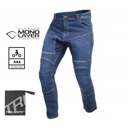Blugi moto TRILOBITE 2461 PARADO MONOLAYER AAA BLUE
