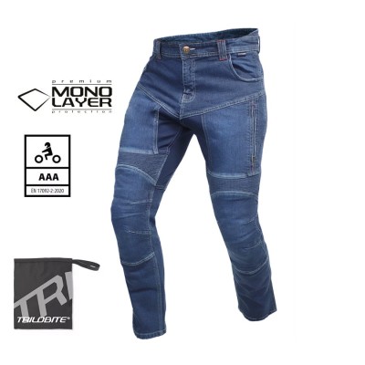 Blugi moto TRILOBITE 2461 PARADO MONOLAYER AAA BLUE Blugi moto TRILOBITE 2461 PARADO MONOLAYER AAA BLUE