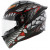 Casca K1 S E2206 - LYZARD MATT BLACK/GREY/RED thumb