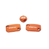 Kit capaci RFX Pro Reservoir Cap Kit (Portocalie) - KTM SX/SXF (Frenă și Ambreiaj Brembo)