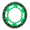 Roată dințată spate  RFX Pro Series Armalite Double Compound Rear Sprocket (Steel/Aluminium) KX/KDX - 520 48T (Green) thumb