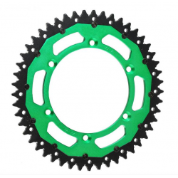 Roată dințată spate RFX Pro Series Armalite Double Compound Rear Sprocket (Steel/Aluminium) KX/KDX - 520 48T (Green) Roată dințată spate RFX Pro Series Armalite Double Compound Rear Sprocket (Steel/Aluminium) KX/KDX - 520 48T (Green)