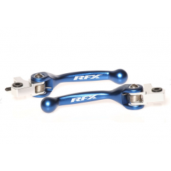 Set de manete RFX Race Forged Flexible Lever Set (Blue) AJP Trials All (Not Sherco)