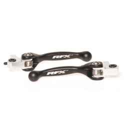 Set de manete  RFX Race Forged Flexible Lever Set (Black) AJP Trials All (Not Sherco)
