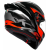 Casca AGV K1 S FASTLAP BLACK/GREY/RED thumb