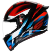 Casca  K1 S E2206 - FASTLAP BLACK/RED/BLUE thumb