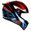 Casca  K1 S E2206 - FASTLAP BLACK/RED/BLUE thumb