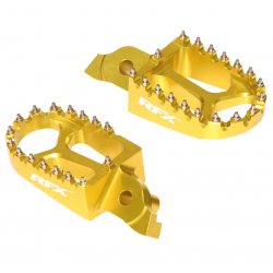 Scarite  RFX Pro Footrests (Yellow) - Suzuki RMZ250/450