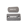 Kit capaci RFX Pro Reservoir Cap Kit (Gri mineral) KX 125/250 03-08 KX 250F 04-16 RM-Z 250/450 07-25