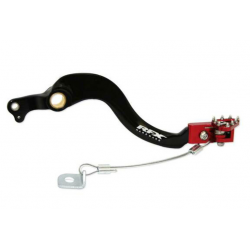 Manetă frână spate RFX Pro ST Rear Brake Lever (Black/Red) - Honda CRFX250
