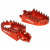 Scarite moto RFX Pro Footrests (Orange) KTM SX65 02-14 SX/EXC/SXF/EXCF 125-525 00-14 thumb