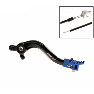 Manetă frână spate  RFX Pro FT Rear Brake Lever (Black/Blue) - Husqvarna TC85 14-17