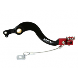 Manetă frână spate  RFX Pro FT Rear Brake Lever (Black/Red) - Honda CRF250 04-09 Manetă frână spate  RFX Pro FT Rear Brake Lever (Black/Red) - Honda CRF250 04-09
