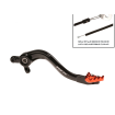 Manetă frână spate RFX Pro ST Rear Brake Lever (Hard Anodised Black/Orange) KTM/HUSQ SX/SX-F/TC/FC 2016 thumb