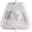 Capac pentru cutia de aer RFX Race Air Box Cover - white YZ 250F 19-23 / 450F 18-22 thumb