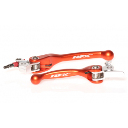 Set de manete RFX Race Forged Flexible Lever Set (Orange) - KTM Various Brembo Brake / Magura Clutch Set de manete RFX Race Forged Flexible Lever Set (Orange) - KTM Various Brembo Brake / Magura Clutch