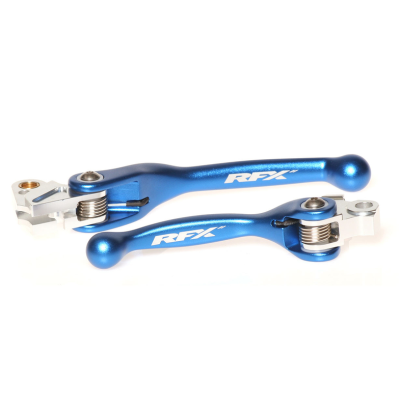 Set de manete  RFX Race Forged Flexible Lever Set Blue YZ 125/250 08-14