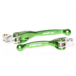 Set de manete RFX Race Forged Flexible Lever Set (Green) Kawasaki KXF250/450 13-16 Set de manete RFX Race Forged Flexible Lever Set (Green) Kawasaki KXF250/450 13-16