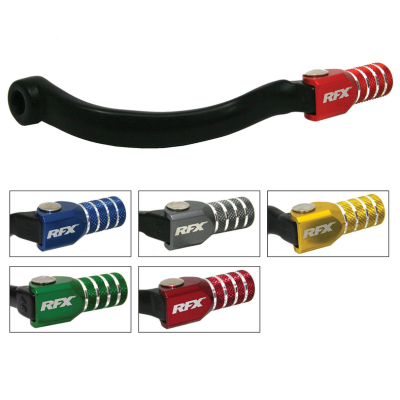 Manetă de viteze  RFX Race Gear Lever (Black/Red) - Honda CRF50 04-24