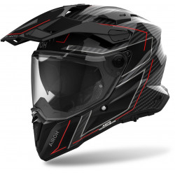 Casca  AIROH COMMANDER 2 STYLISH CARBON GLOSS