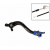  Maneta frana spate  RFX Pro FT Rear Brake Lever (Black/Blue) - Husqvarna TC65 17-24 thumb