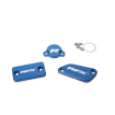 Kit de capace  RFX Pro Reservoir Cap Kit Kit (Blue) - KTM SX65/85 (Brembo Brake and Magura Clutch) thumb