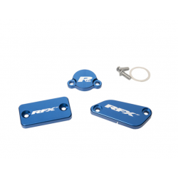 Kit de capace RFX Pro Reservoir Cap Kit Kit (Blue) - KTM SX65/85 (Brembo Brake and Magura Clutch) Kit de capace RFX Pro Reservoir Cap Kit Kit (Blue) - KTM SX65/85 (Brembo Brake and Magura Clutch)