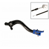 Manetă frână spate  RFX Pro ST Rear Brake Lever (Black/Blue) - Husqvarna TC85