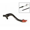 Manetă frână spate  RFX Pro ST Rear Brake Lever (Black/Orange) - KTM SX85