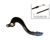 Manetă frână spate  RFX Pro ST Rear Brake Lever (Hard Anodised Black/Blue) - Yamaha YZF/WRF 450