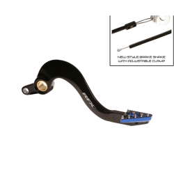 Manetă frână spate  RFX Pro ST Rear Brake Lever (Hard Anodised Black/Blue) - Yamaha YZF/WRF 450 Manetă frână spate  RFX Pro ST Rear Brake Lever (Hard Anodised Black/Blue) - Yamaha YZF/WRF 450