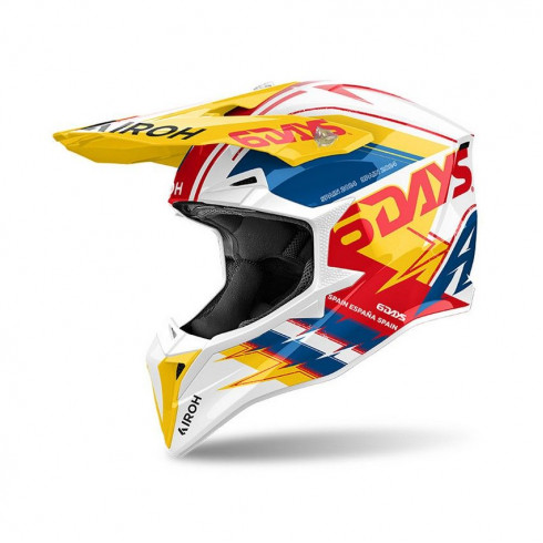 Cască motocross AIROH WRAAAP SIXDAYS SPAIN Cască motocross AIROH WRAAAP SIXDAYS SPAIN