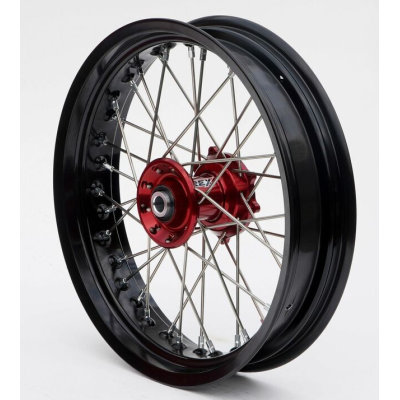 Janta RFX Race SM Complete Front Wheel 17x3,50 (Red) CR 125R/250R 95-07 CRF 250R 04-24 / CRF 450R 02-24 Janta RFX Race SM Complete Front Wheel 17x3,50 (Red) CR 125R/250R 95-07 CRF 250R 04-24 / CRF 450R 02-24