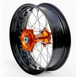 Janta RFX Race SM Complete Rear Wheel 17x4,50 (Orange) Husq/KTM 16-22