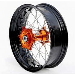 Janta RFX Race SM Complete Rear Wheel 17x5,00 (Orange) KTM/HUSQ