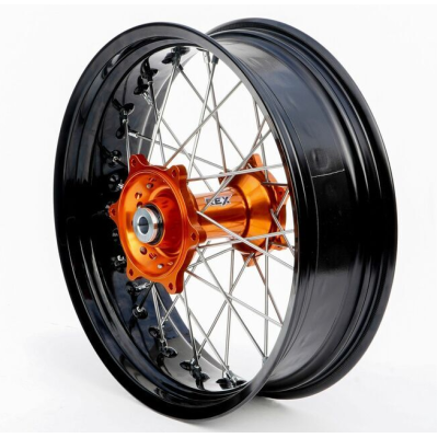 Janta RFX Race SM Complete Rear Wheel 17x5,00 (Orange) KTM/HUSQ Janta RFX Race SM Complete Rear Wheel 17x5,00 (Orange) KTM/HUSQ