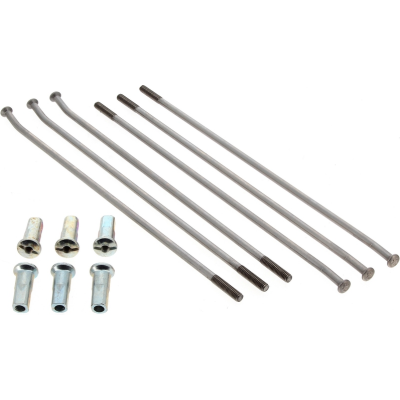 Spițe și nipluri RFX 18" Spokes set - Silver/Silver 32 spokes