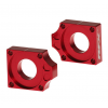 Bucșă bloc pentru axa spate  RFX Pro 2 Rear Axle Adjuster Blocks - Red