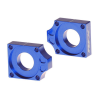 Bucșă bloc pentru axa spate RFX Pro Rear Axle Adjuster Blocks BLUE Husq FE 250/350/450 / TE 300 23-25