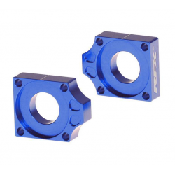 Bucșă bloc pentru axa spate RFX Pro Rear Axle Adjuster Blocks BLUE Husq FE 250/350/450 / TE 300 23-25