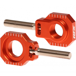 Bucșă bloc pentru axa spate RFX Pro Rear Axle Adjuster Blocks - Orange KTM/HUSQ/GASGAS 50