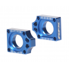 Bucșă bloc pentru axa spate RFX Pro Rear Axle Adjuster Blocks - Blue YZ 125/250