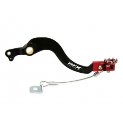 Manetă frână spate RFX Pro FT Rear Brake Lever (Black/Red) - Honda CRF450L 19-21
