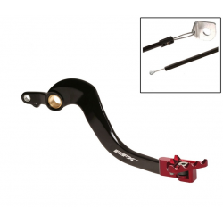 Manetă frână spate RFX Pro FT Rear Brake Lever (Black/Red) - Honda CRFX250 04-19