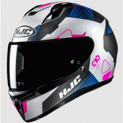 Cască HJC C10 Aspa BLUE/PINK MC28SF