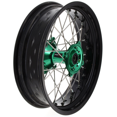 Janta RFX Race SM Complete Rear Wheel 17x4,50 (Green) Janta RFX Race SM Complete Rear Wheel 17x4,50 (Green)